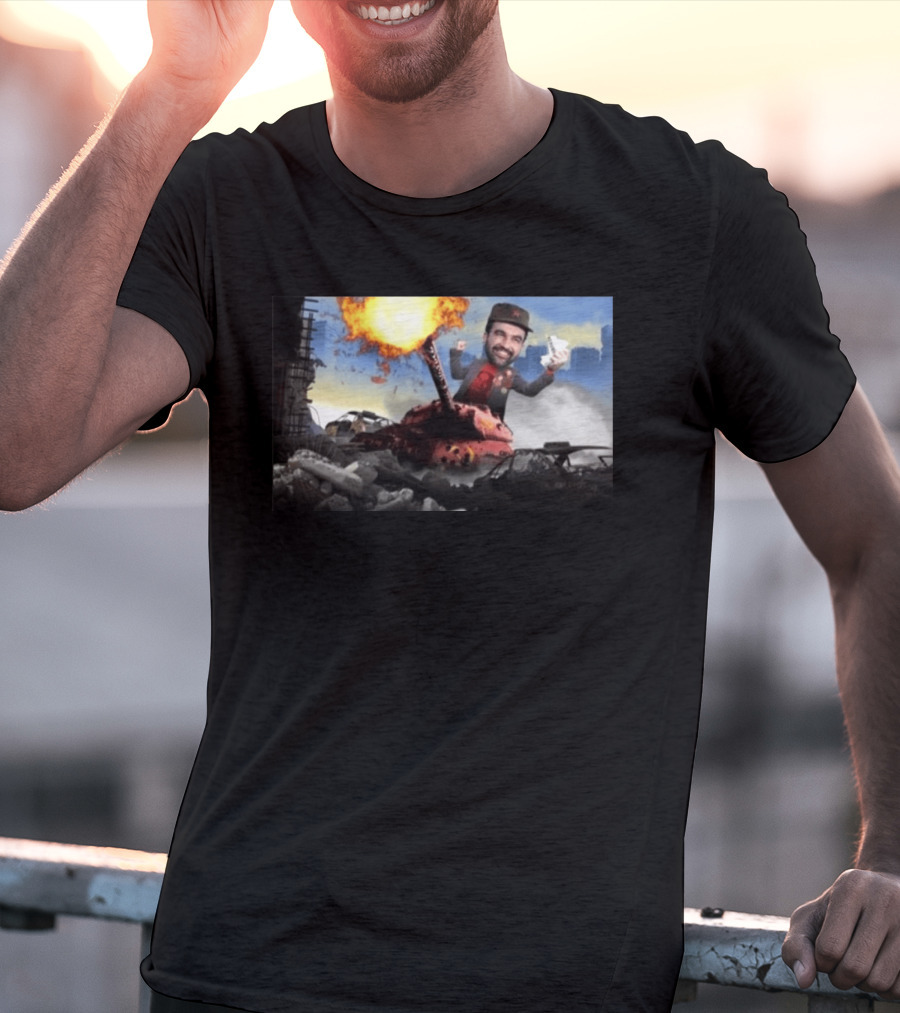 Zohran Mamdani Pied à Terre Tax NYC Explosion Image T-Shirt