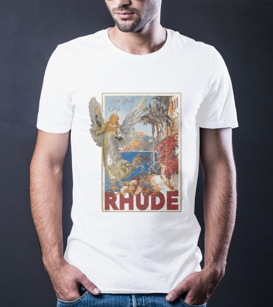 2 Chainz Rhude With Gods Help Angel Scenic Landscape T-Shirt