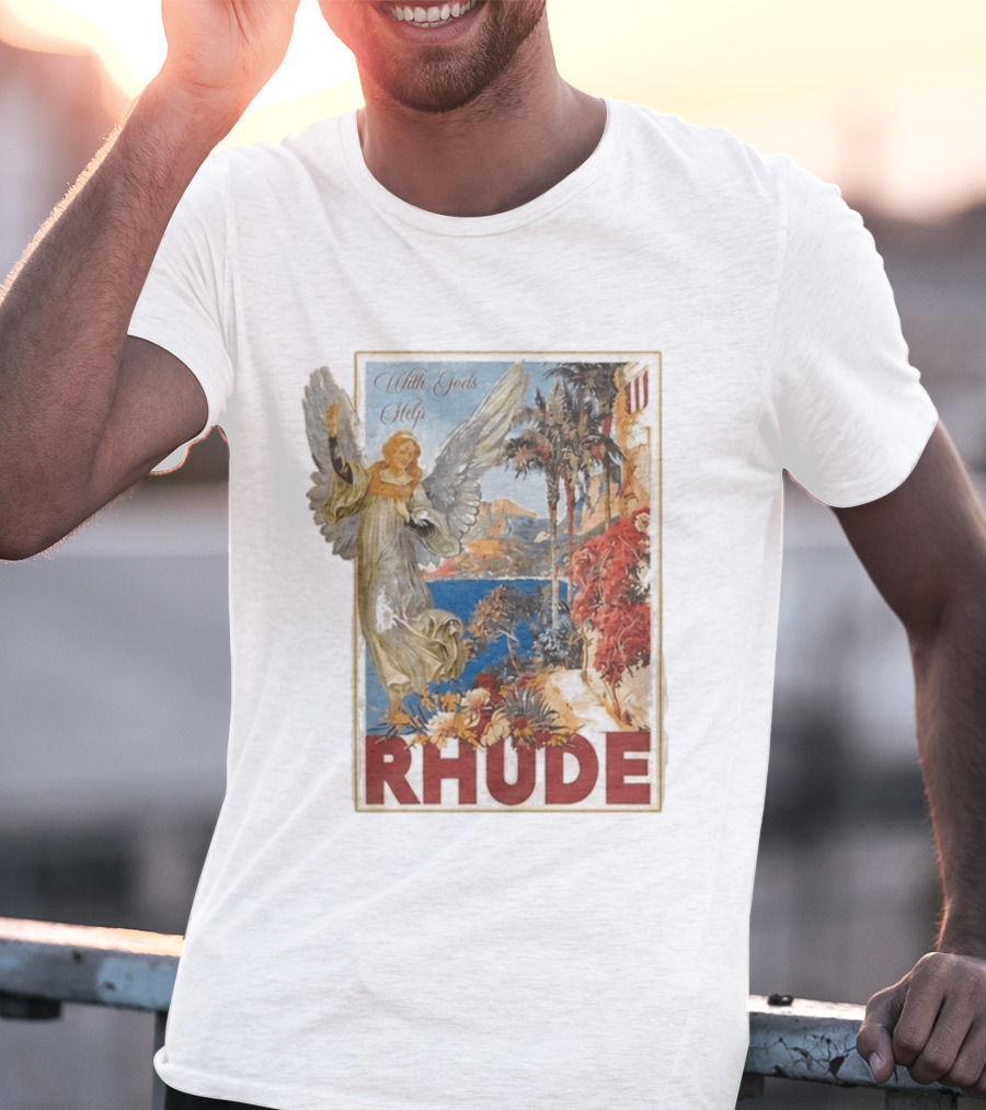 2 Chainz Rhude With Gods Help Angel Scenic Landscape T-Shirt