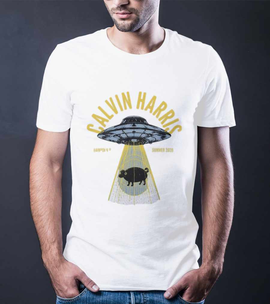 Calvin Harris UFO Sheep Hampden Park Summer 2026 T-Shirt
