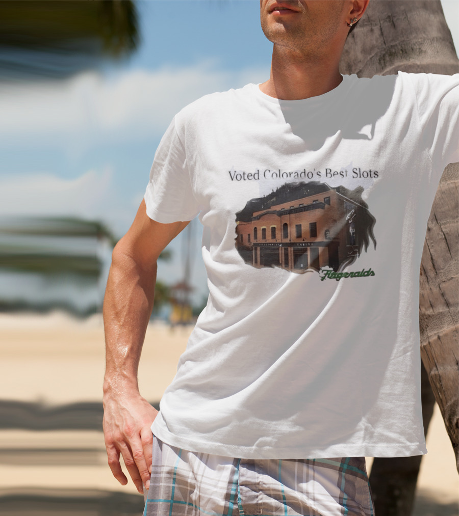 Voted Colorado's Best Slots Fitzgeralds Casino Black Hawk T-Shirt