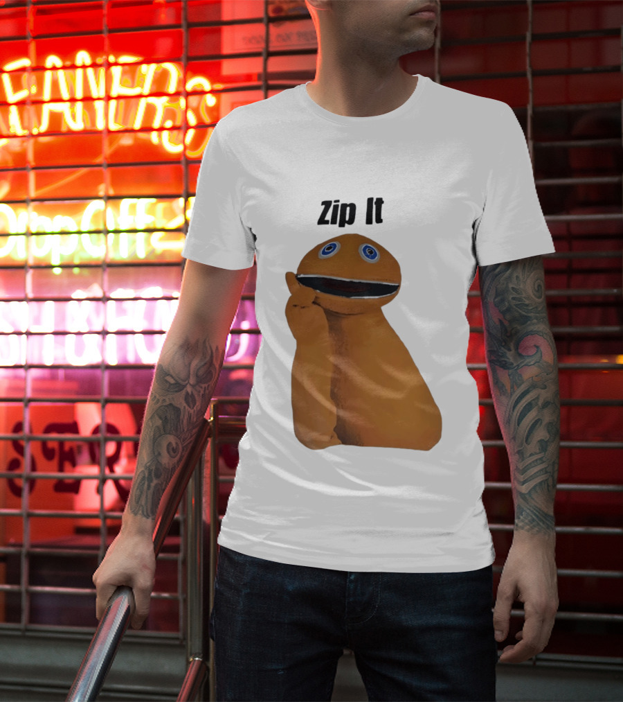 Rainbow Zippy Zip It Character From Thames TV Classic Show T-Shirt
