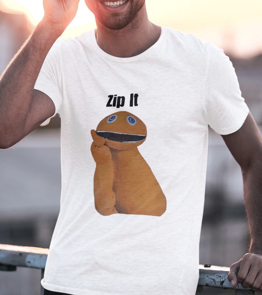 Rainbow Zippy Zip It Character From Thames TV Classic Show T-Shirt