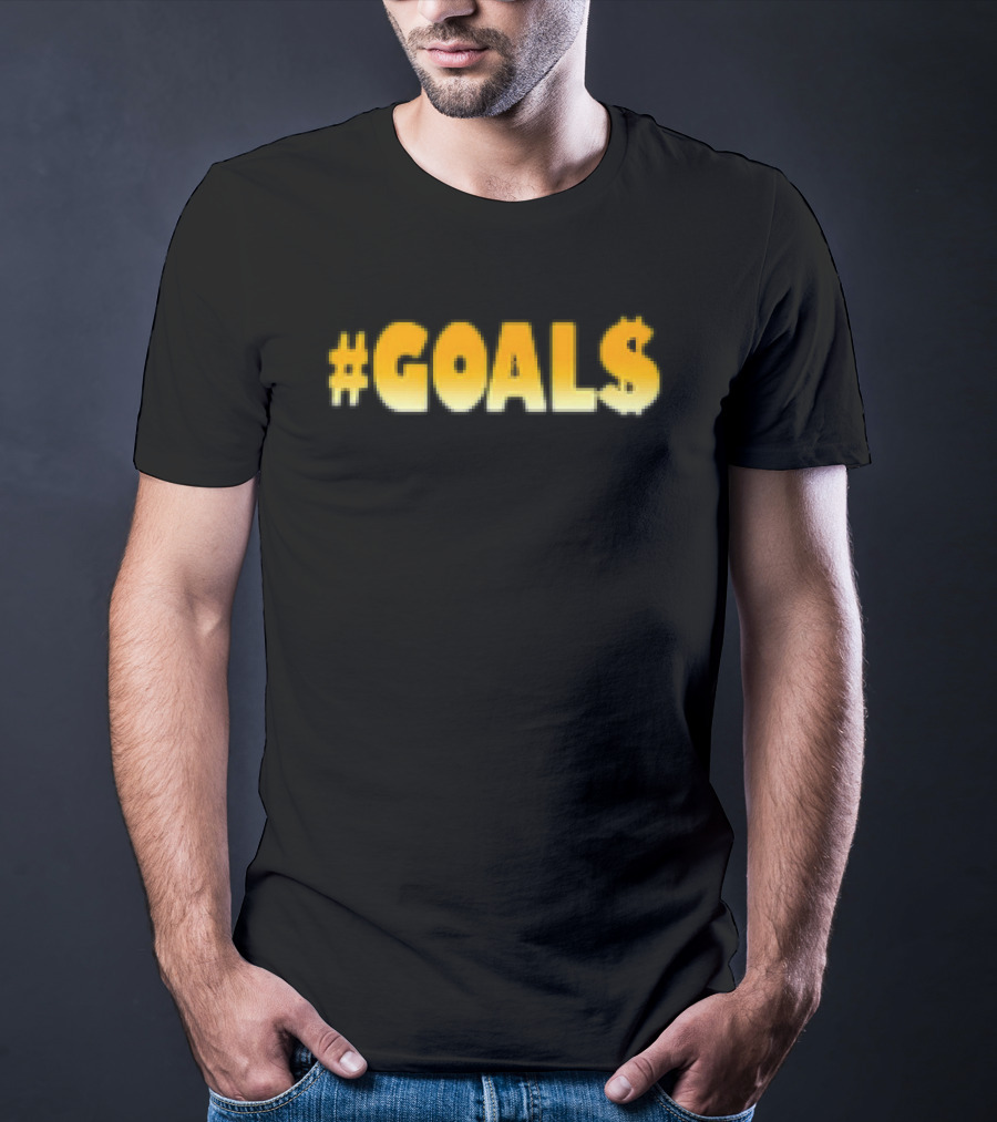 2024 New Year Money Goals Hashtag Wealth Ambitions Motivation T-Shirt
