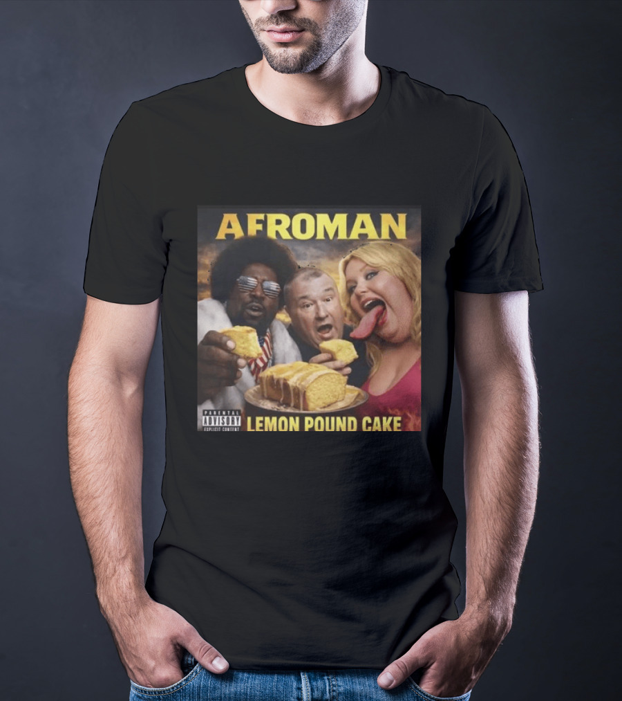 Afroman Lemon Pound Cake Featuring Iconic Cover T-Shirt