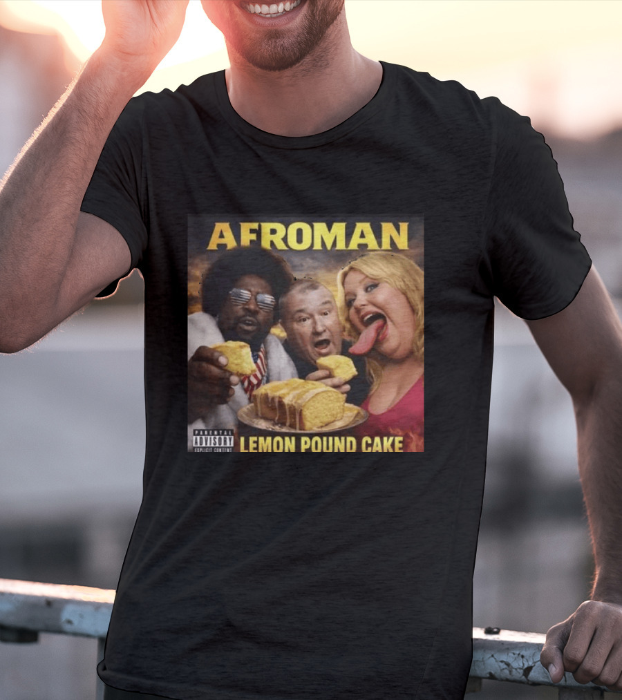 Afroman Lemon Pound Cake Featuring Iconic Cover T-Shirt