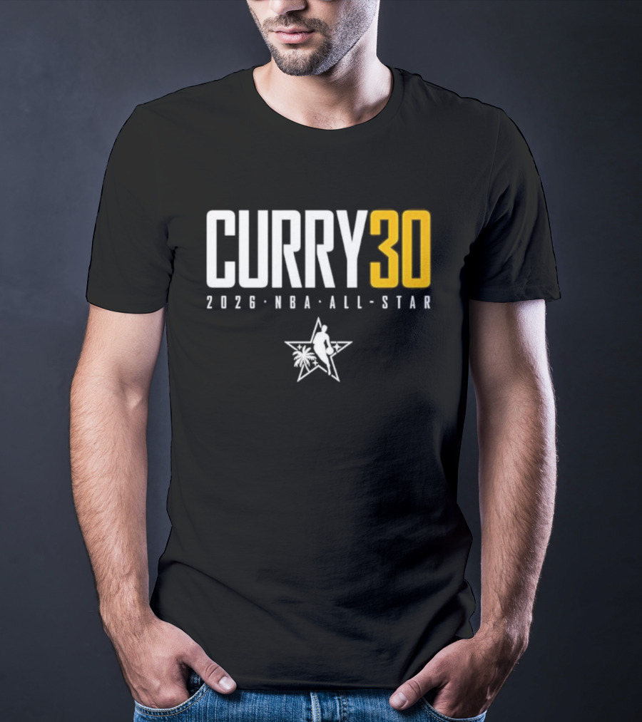 Curry30 2026 NBA All Star Golden State Warriors Iconic Basketball Star T-Shirt
