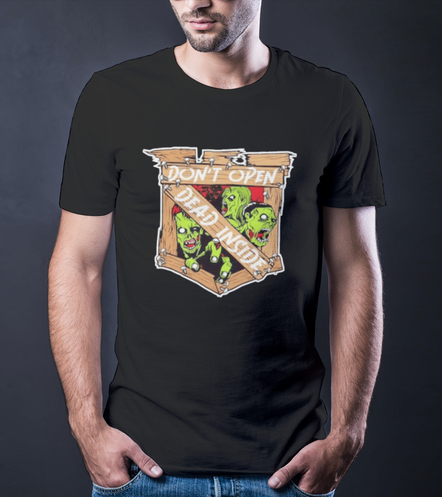New York Rangers Halloween Don't Open Dead Inside Zombie T-Shirt