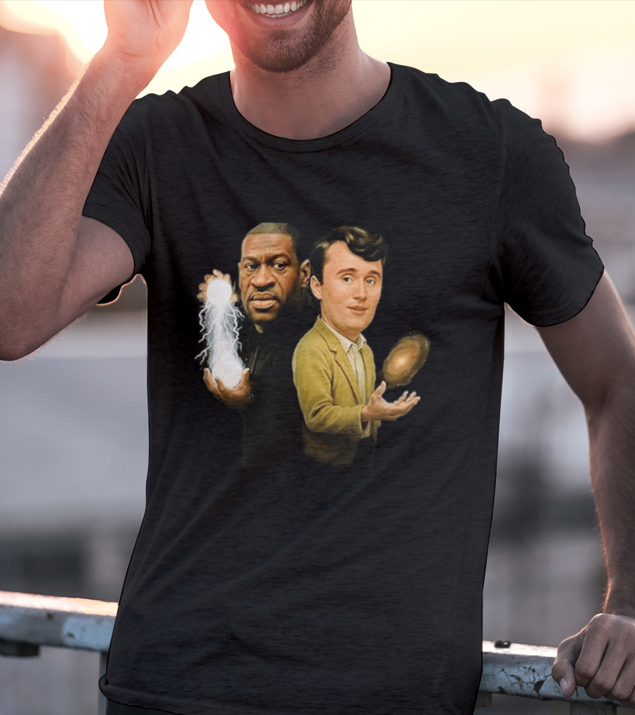 George Floyd And Charlie Kirk Wizard T-Shirt