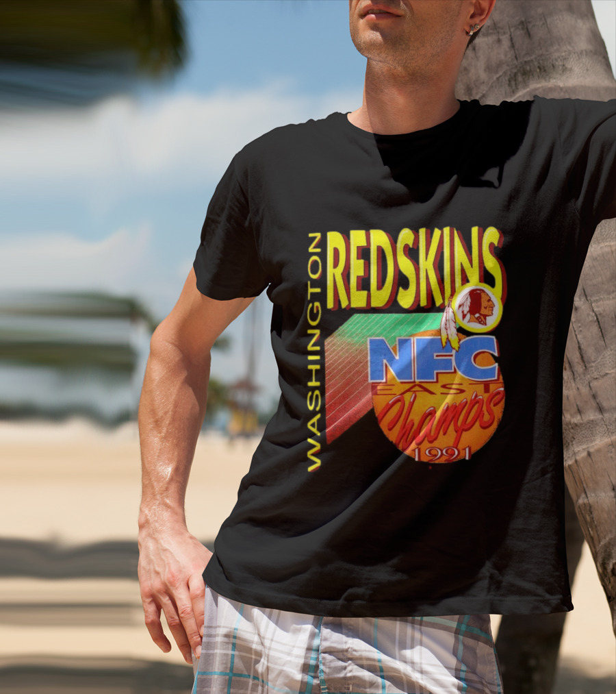 Washington Redskins NFC East Champs 1991 T-Shirt