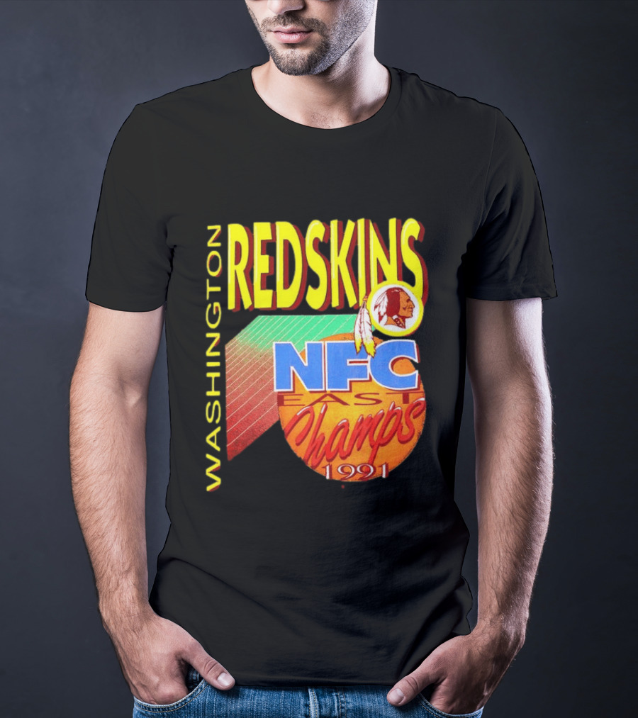 Washington Redskins NFC East Champs 1991 T-Shirt