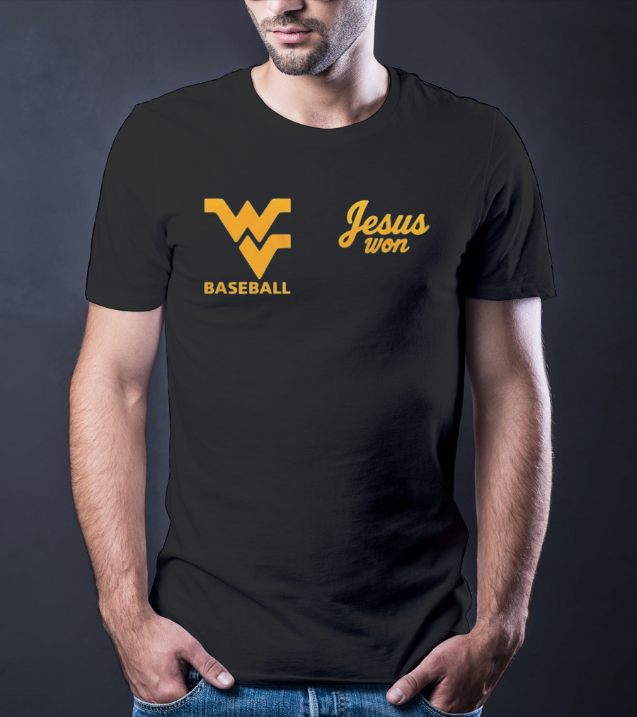 WV Baseball Jesus Won T-Shirt