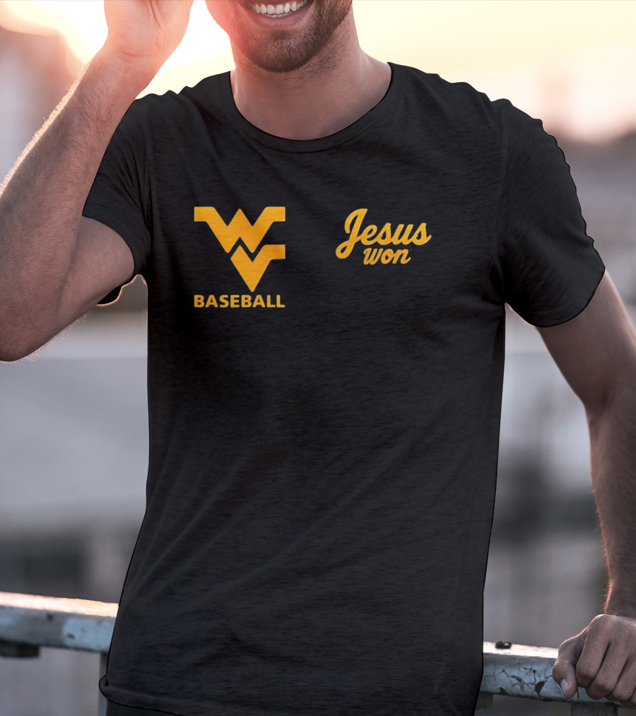 WV Baseball Jesus Won T-Shirt