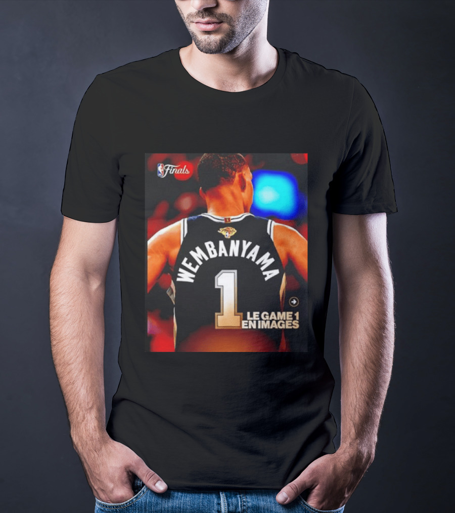 NBA Finals Wembanyama San Antonio Spurs Le Game 1 En Images T-Shirt