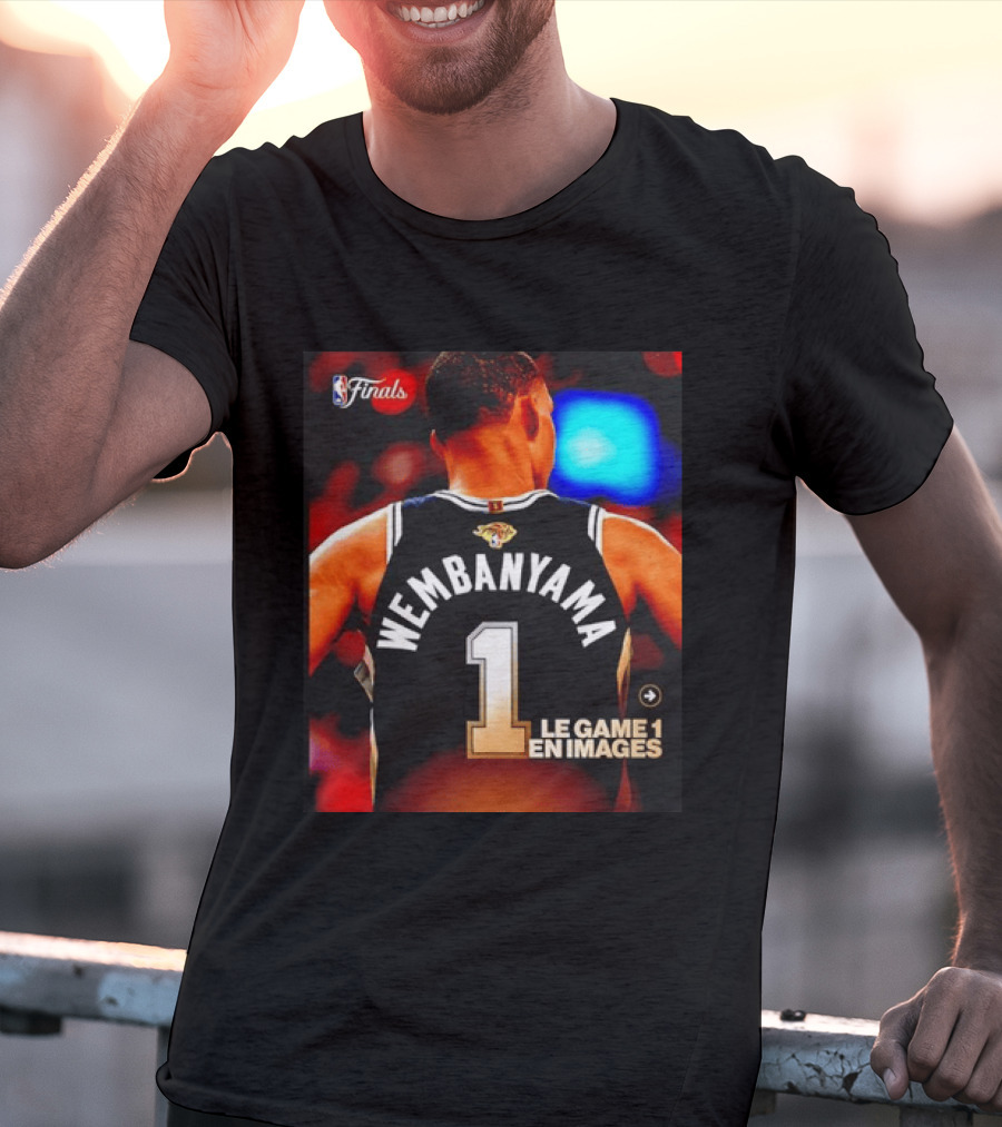 NBA Finals Wembanyama San Antonio Spurs Le Game 1 En Images T-Shirt