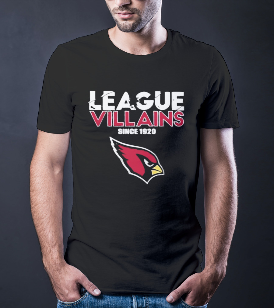 League Villains Since 1920 Arizona Cardinals T-Shirt