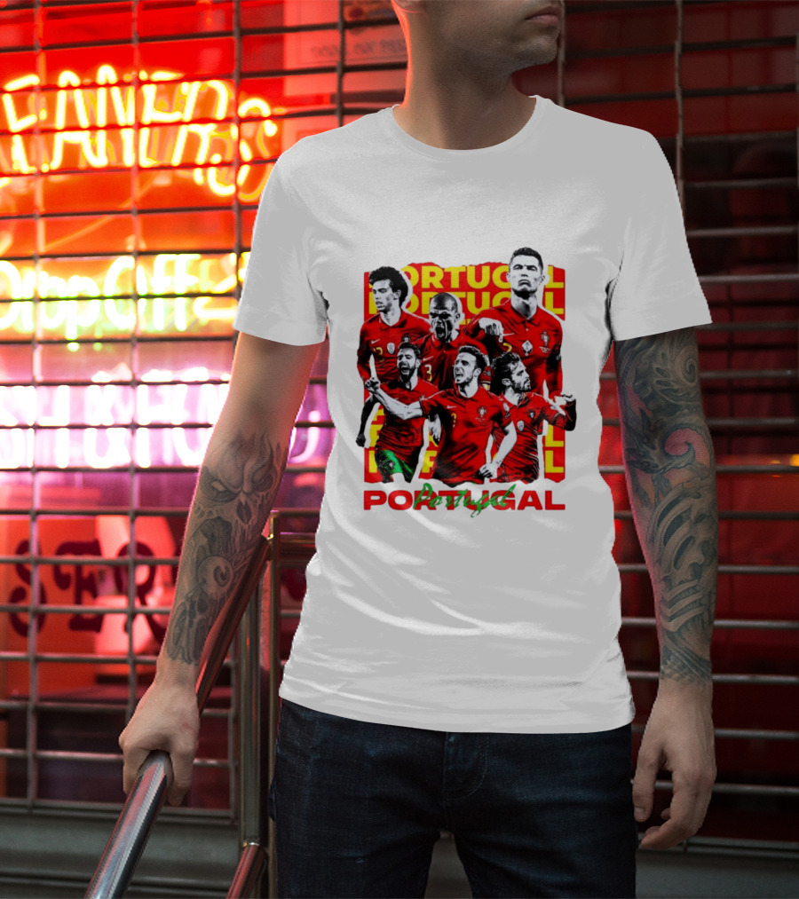 Portugal National Football Team Cristiano Ronaldo Fans T-Shirt