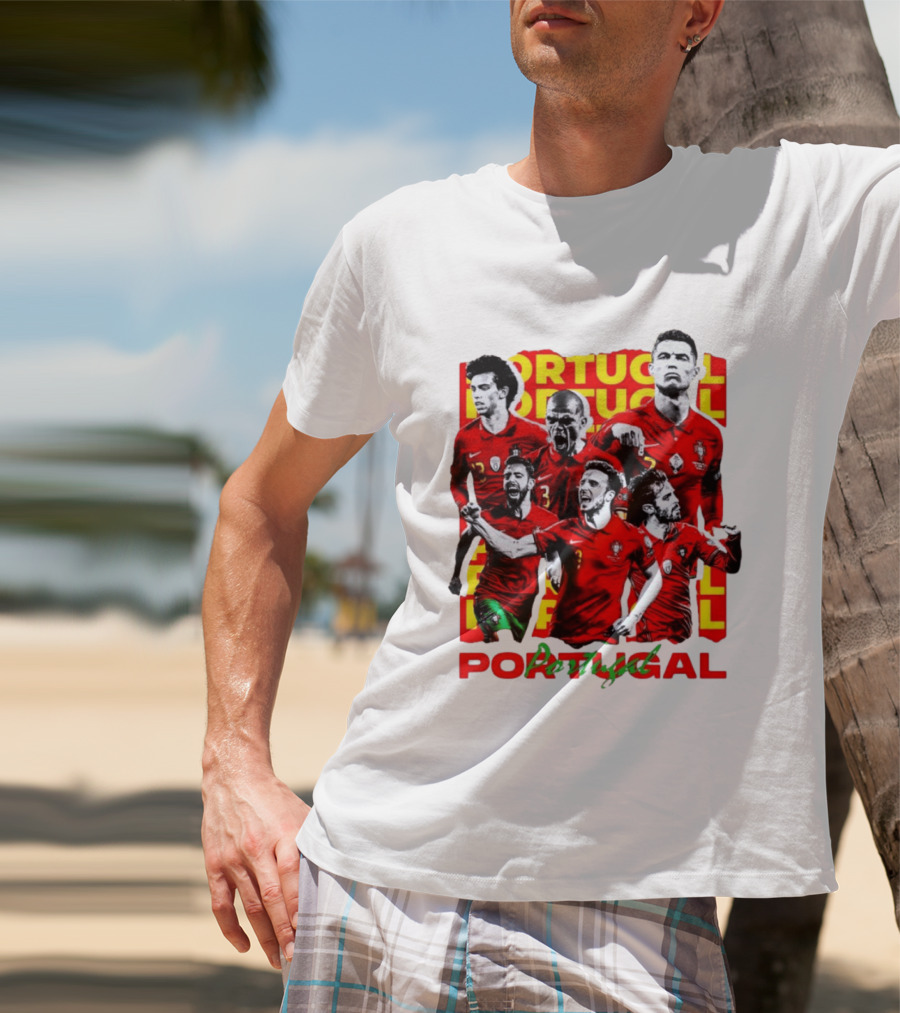 Portugal National Football Team Cristiano Ronaldo Fans T-Shirt
