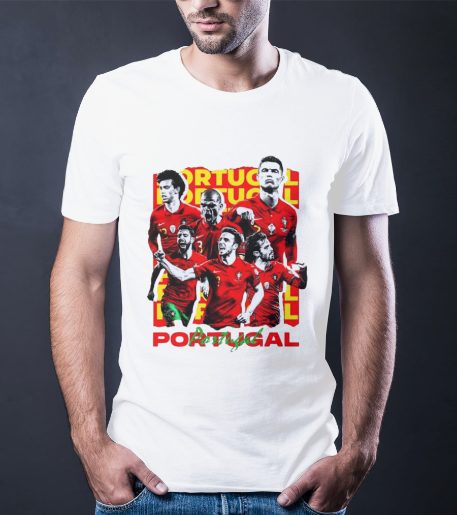 Portugal National Football Team Cristiano Ronaldo Fans T-Shirt