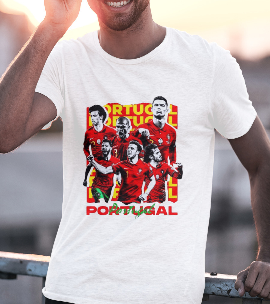 Portugal National Football Team Cristiano Ronaldo Fans T-Shirt