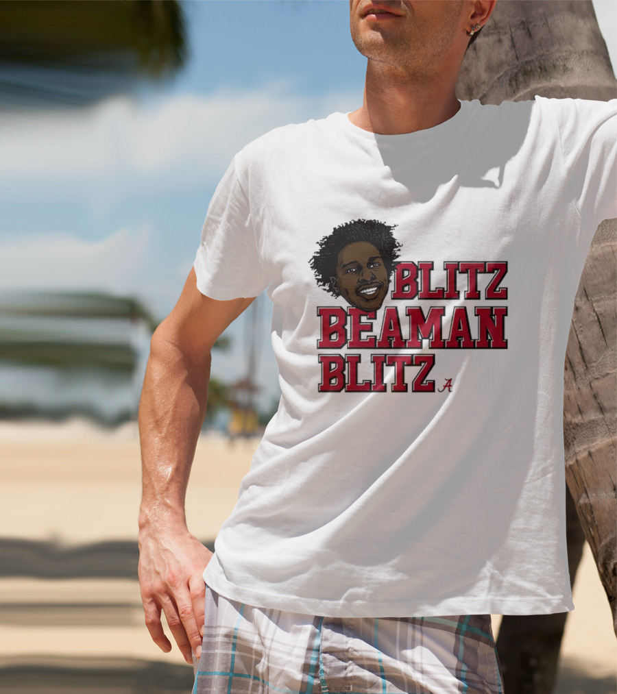 Alabama Crimson Tide Blitz Beaman Blitz Jeremiah Beaman T-Shirt