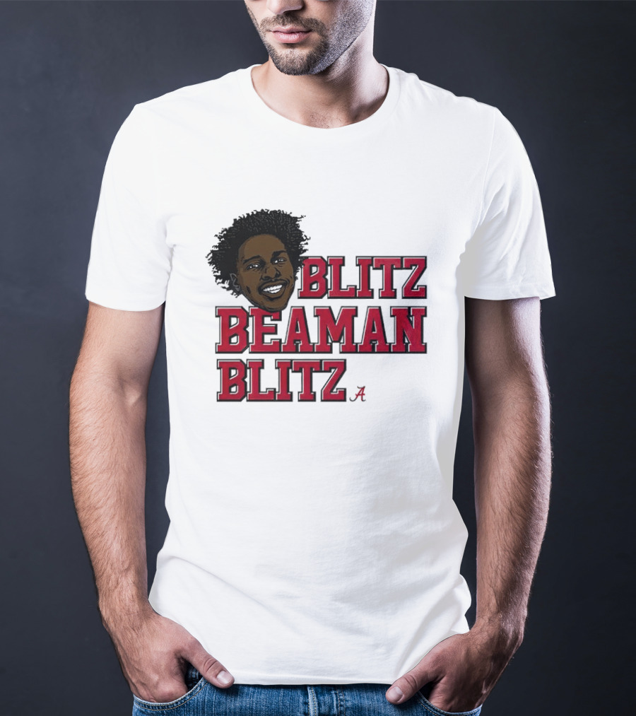 Alabama Crimson Tide Blitz Beaman Blitz Jeremiah Beaman T-Shirt