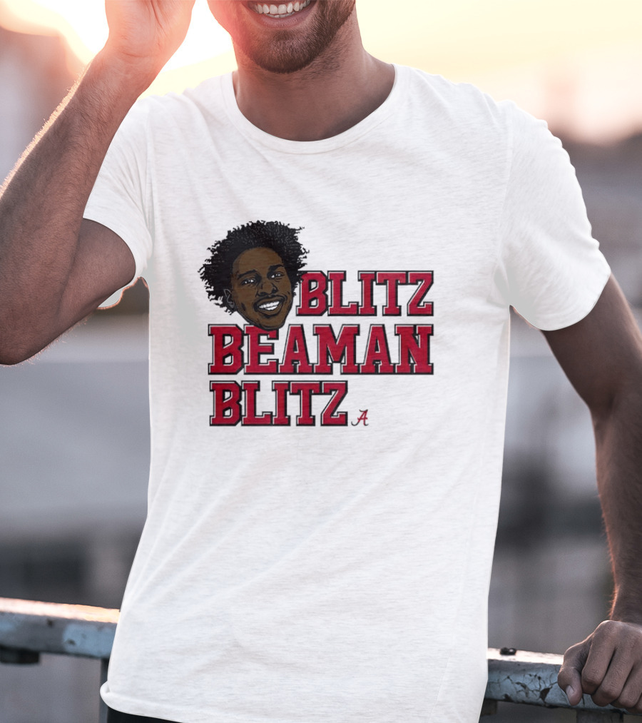 Alabama Crimson Tide Blitz Beaman Blitz Jeremiah Beaman T-Shirt
