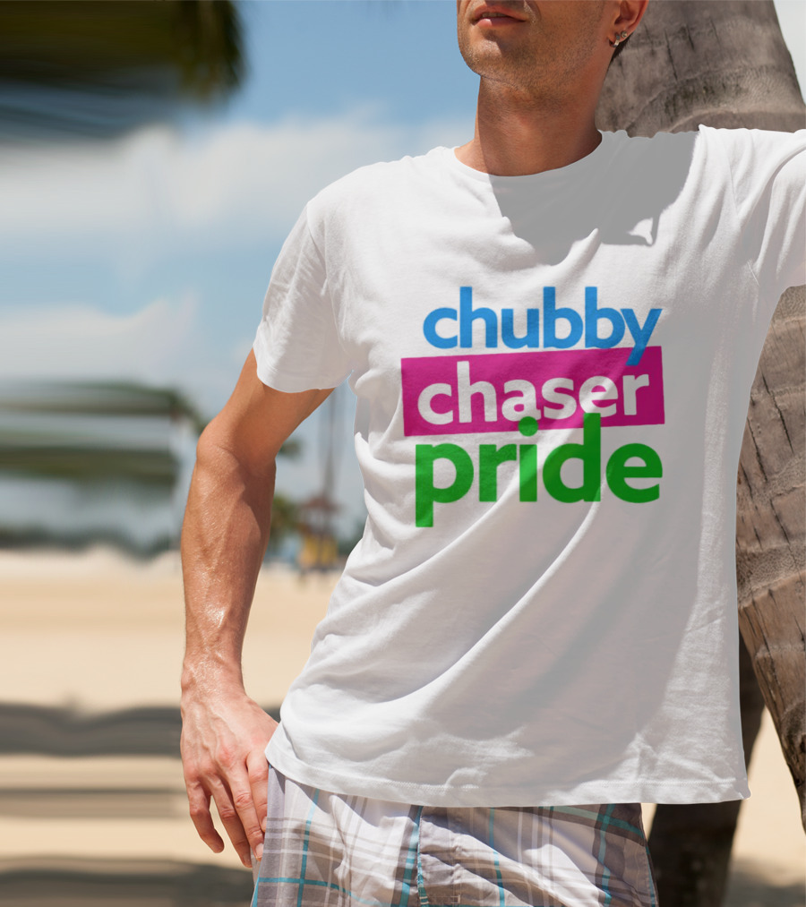 Chubby Chaser Pride Colorful T-Shirt