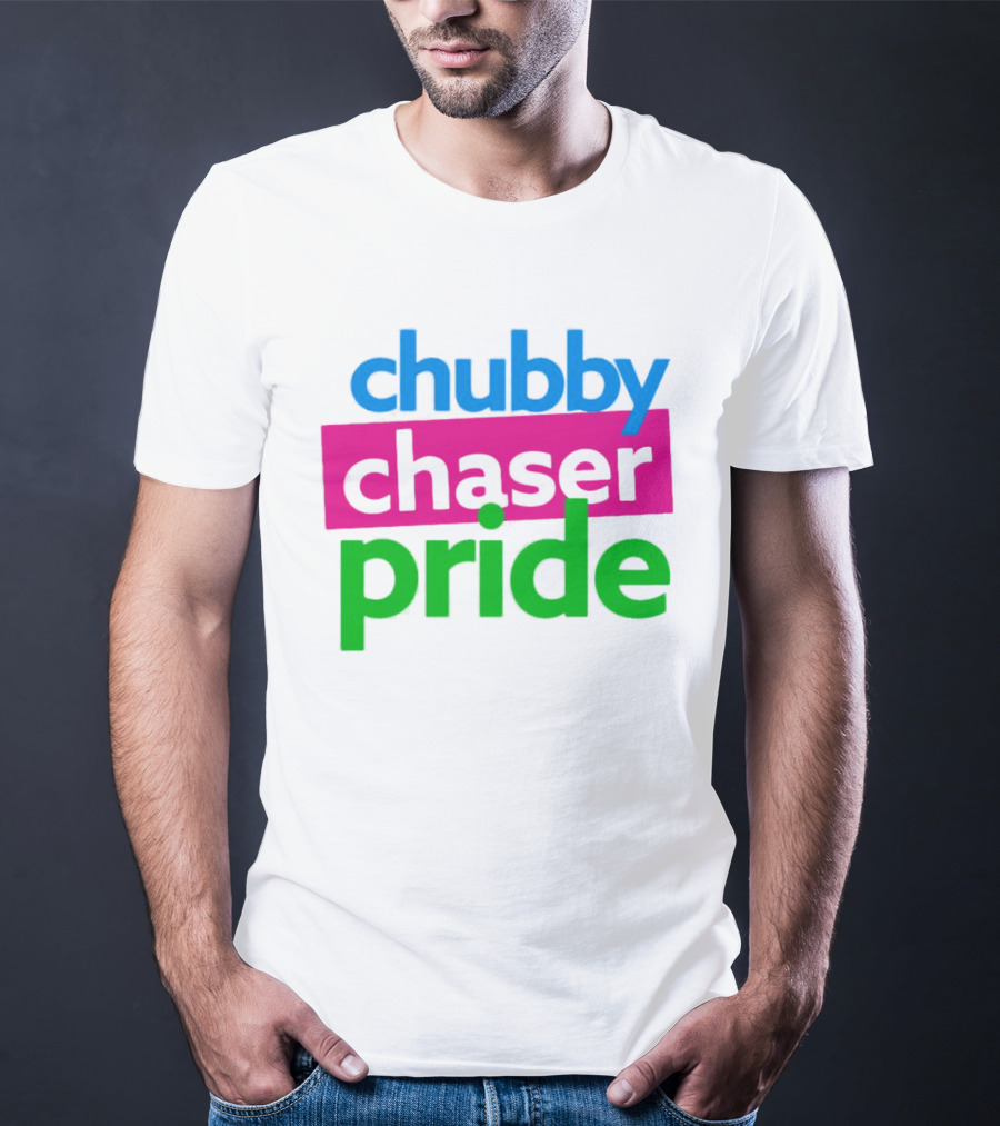 Chubby Chaser Pride Colorful T-Shirt