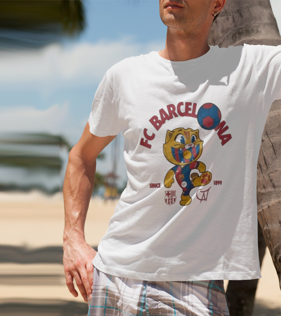 FC Barcelona Cat Since 1899 T-Shirt