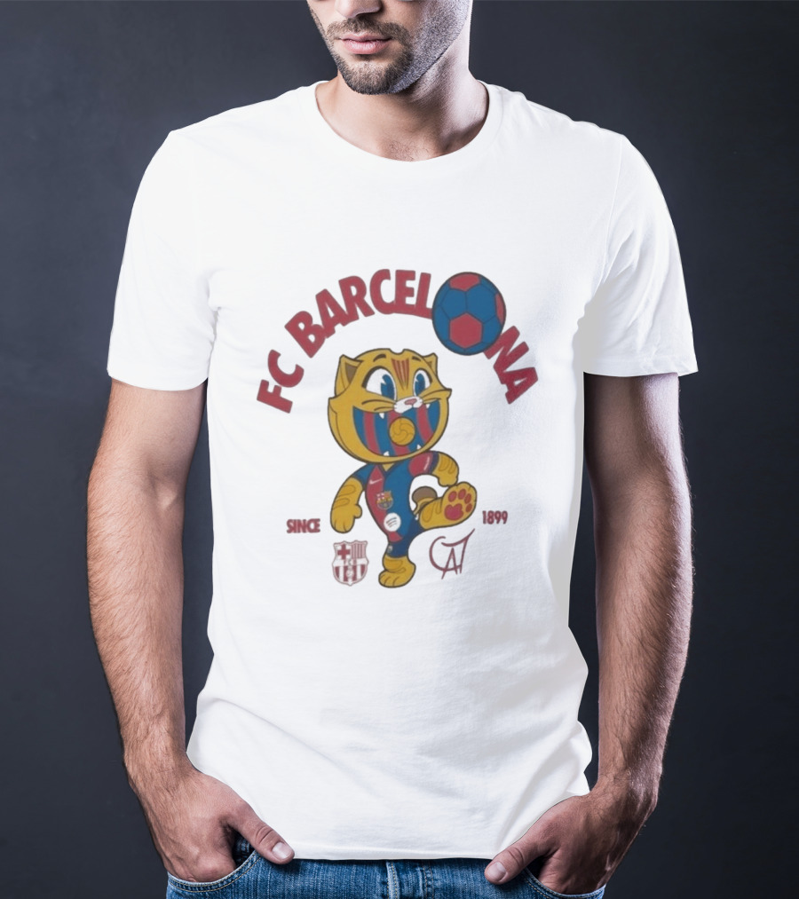 FC Barcelona Cat Since 1899 T-Shirt