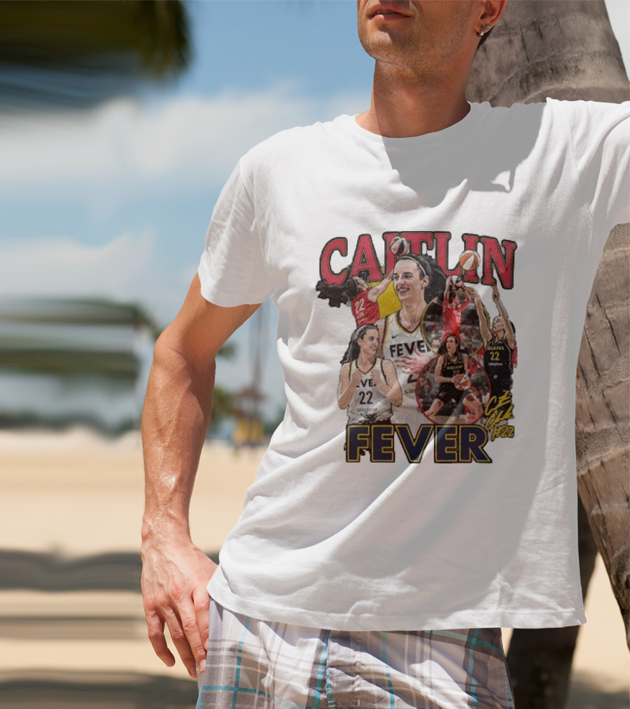 Caitlin Clark 22 Indiana Fever WNBPA T-Shirt