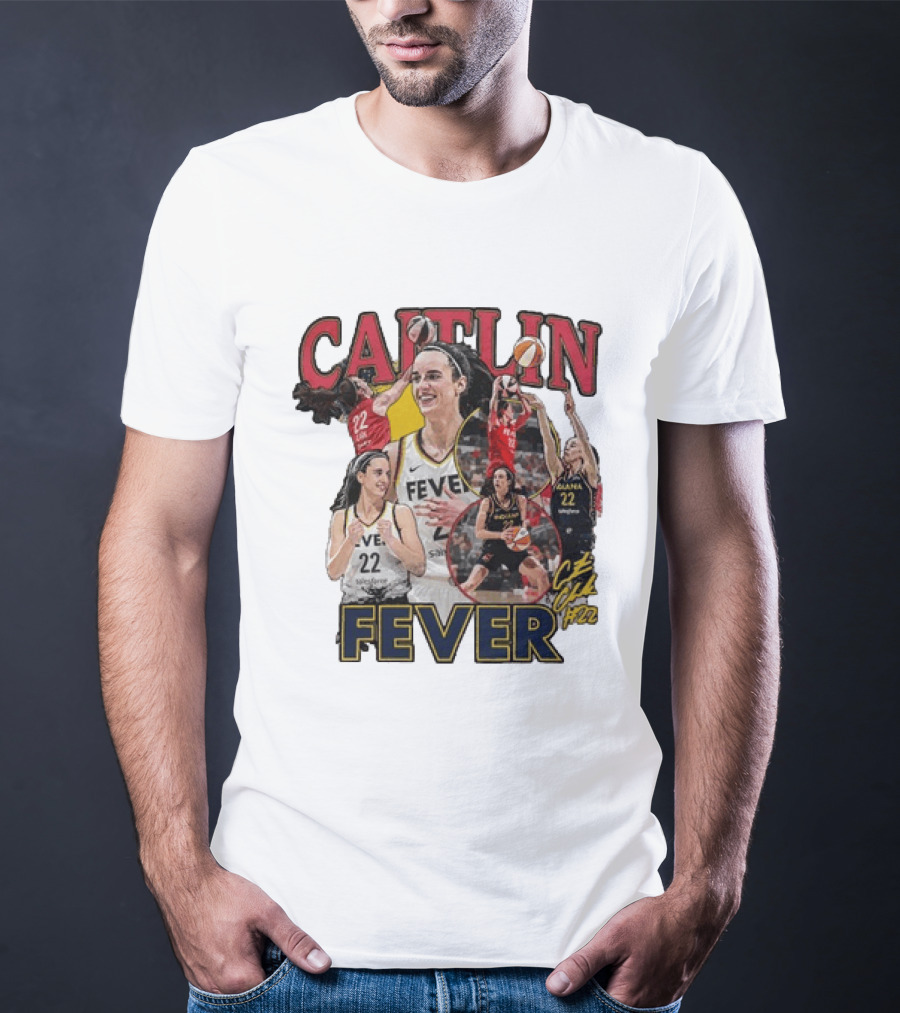 Caitlin Clark 22 Indiana Fever WNBPA T-Shirt