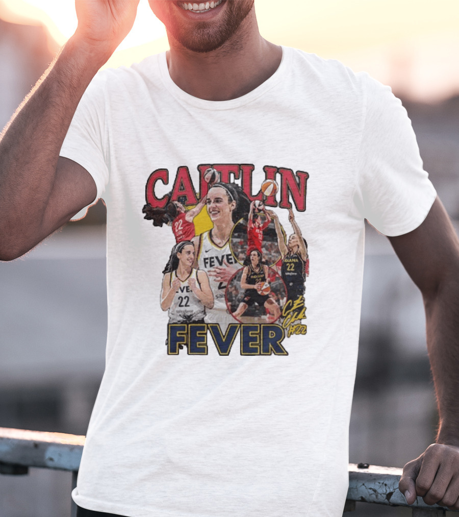 Caitlin Clark 22 Indiana Fever WNBPA T-Shirt