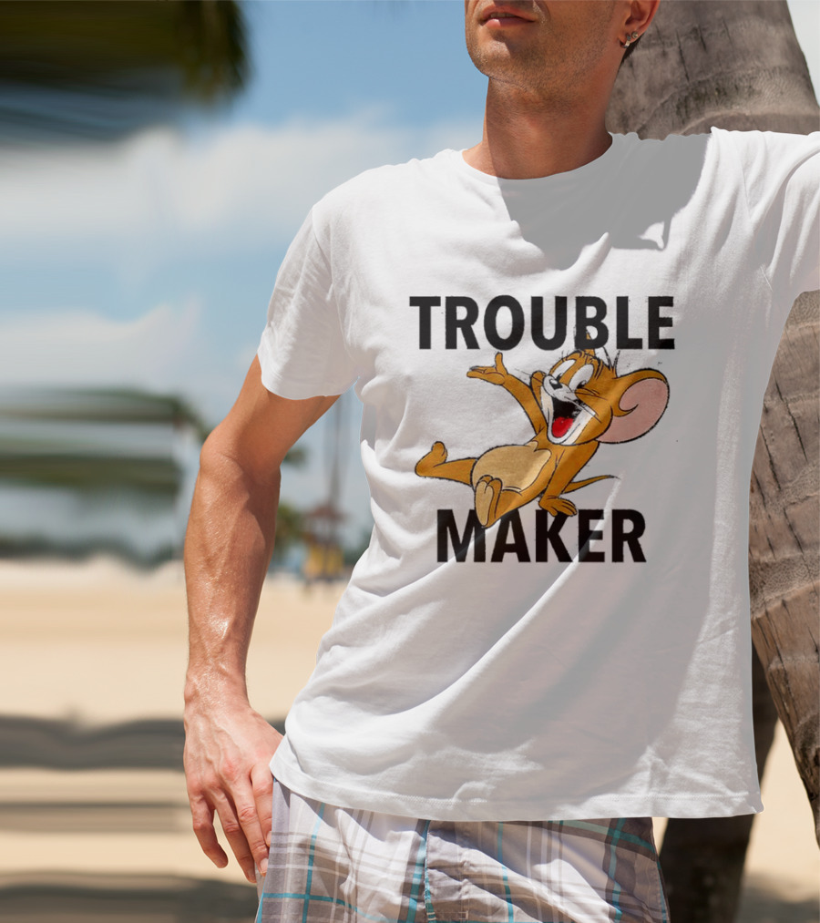 Jerry Mouse Trouble Maker T-Shirt