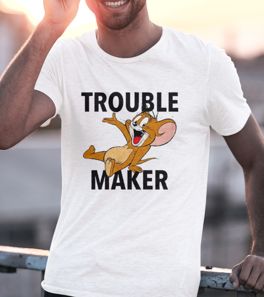 Jerry Mouse Trouble Maker T-Shirt