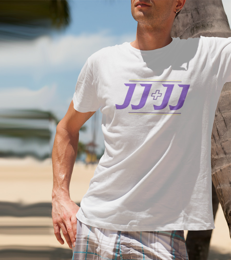 JJ JJ Minnesota Vikings JJ McCarthy Justin Jefferson T-Shirt