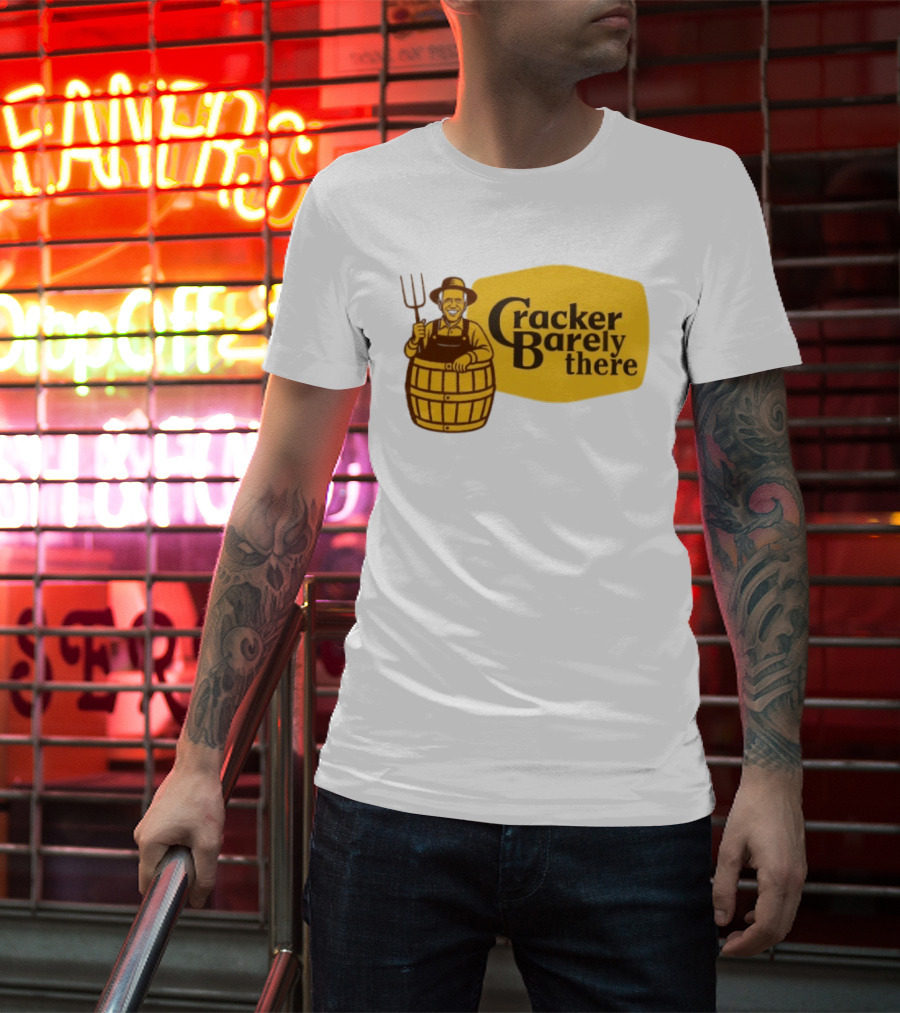 Joe Biden Cracker Barely There Cracker Barrel T-Shirt