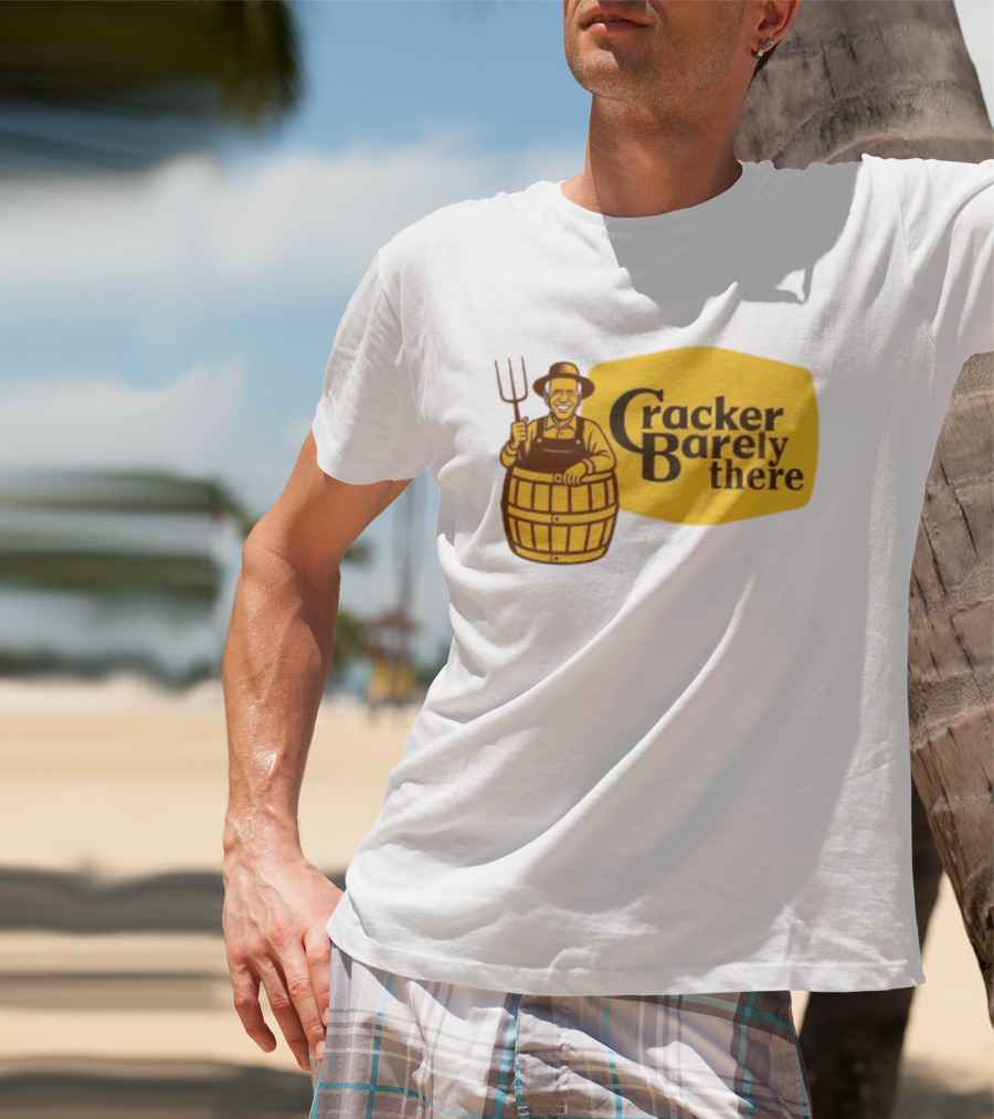 Joe Biden Cracker Barely There Cracker Barrel T-Shirt