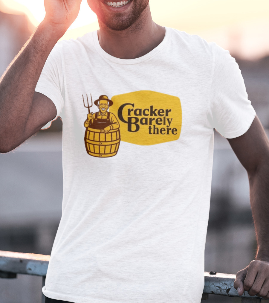 Joe Biden Cracker Barely There Cracker Barrel T-Shirt