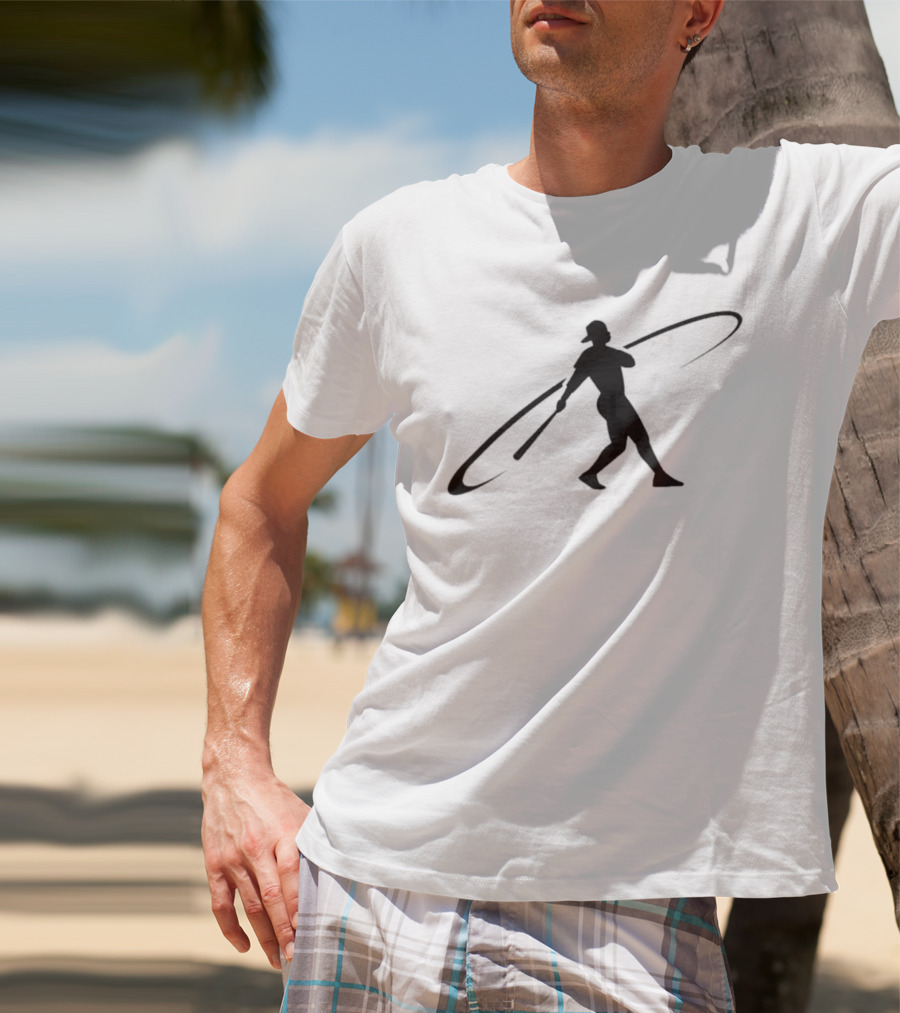 Ken Griffey Jr Swingman Silhouette Baseball Legend T-Shirt