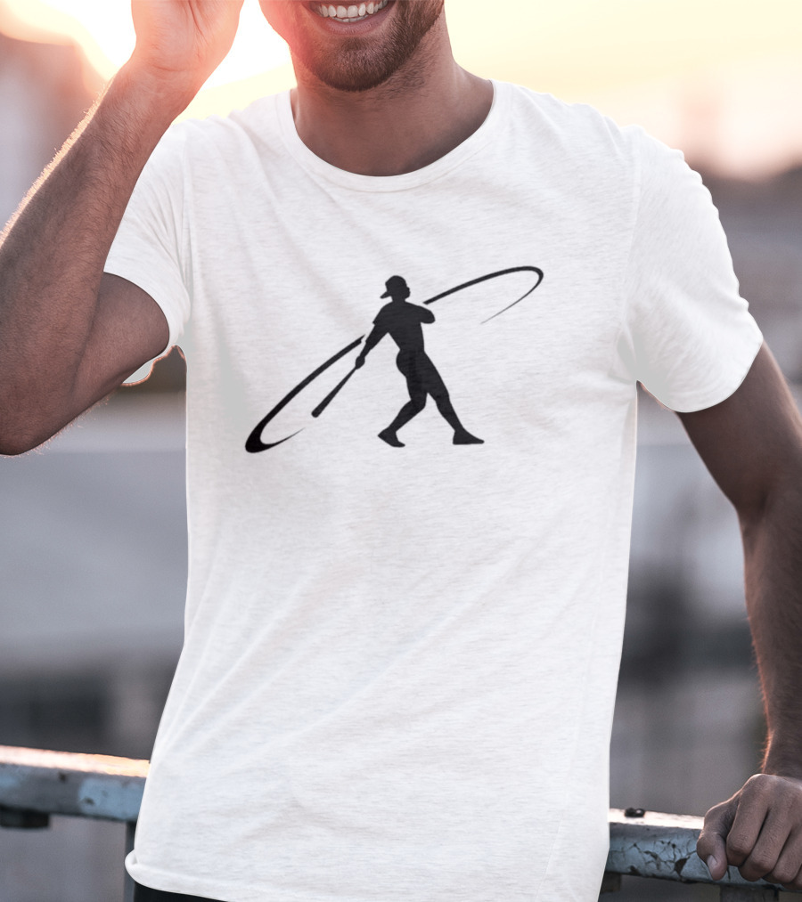 Ken Griffey Jr Swingman Silhouette Baseball Legend T-Shirt