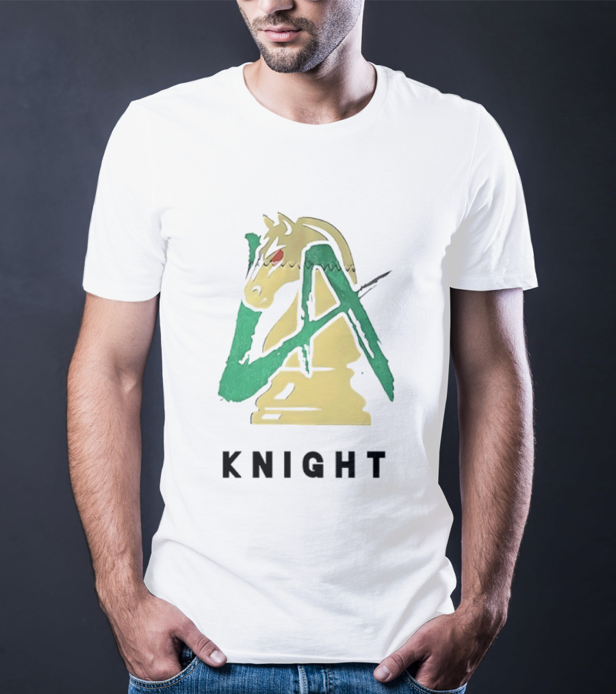 LA Knight WWE Horse Knight Chess Piece T-Shirt
