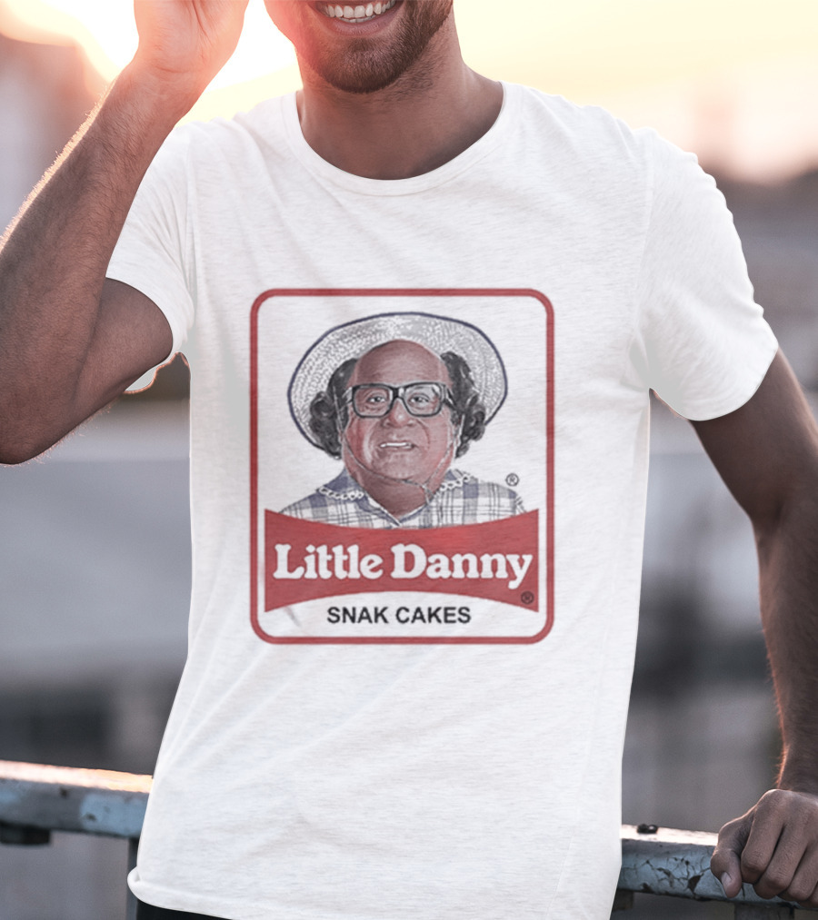Little Danny Snak Cakes Meme Featuring Iconic Little Debbie T-Shirt