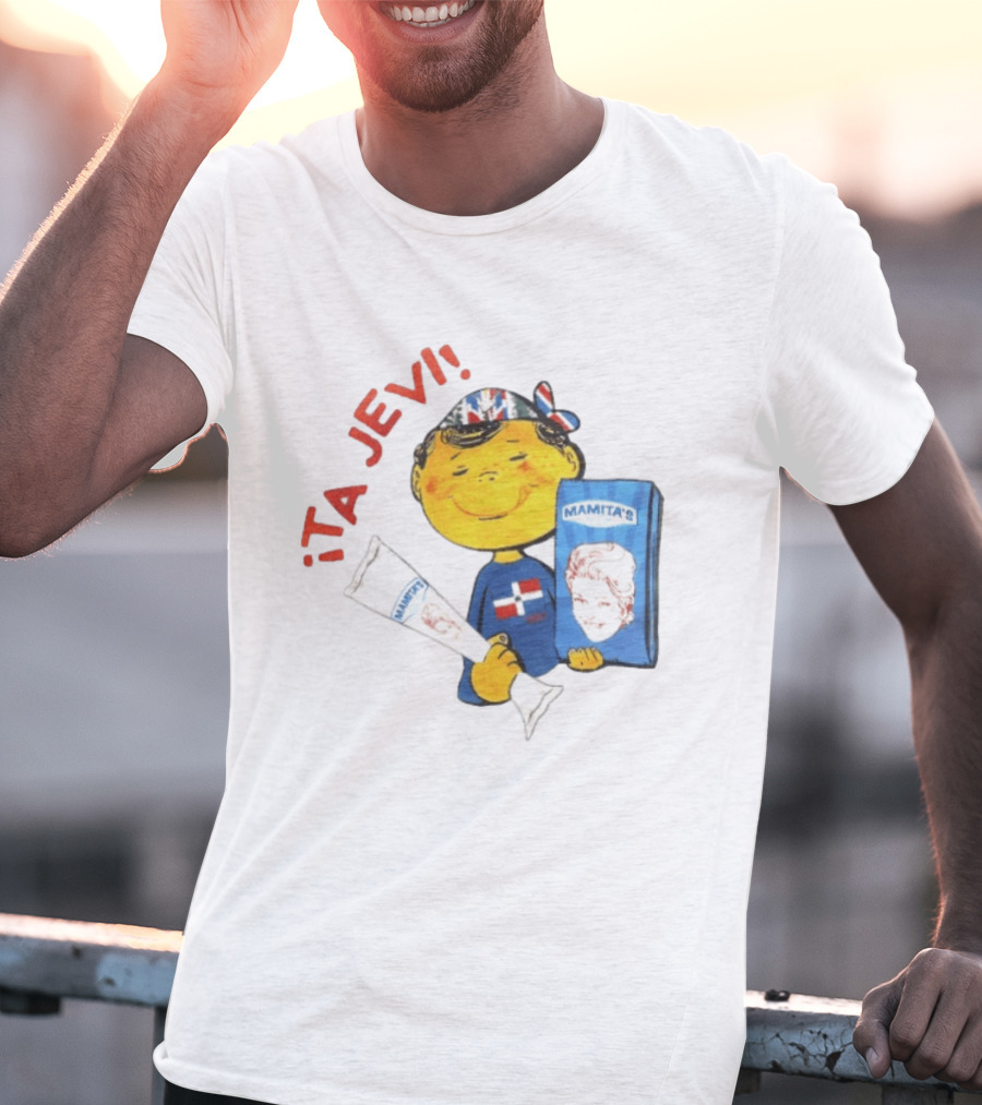 ¡Ta Jevi! Mamita's Ice Cream Dominican Packaging T-Shirt