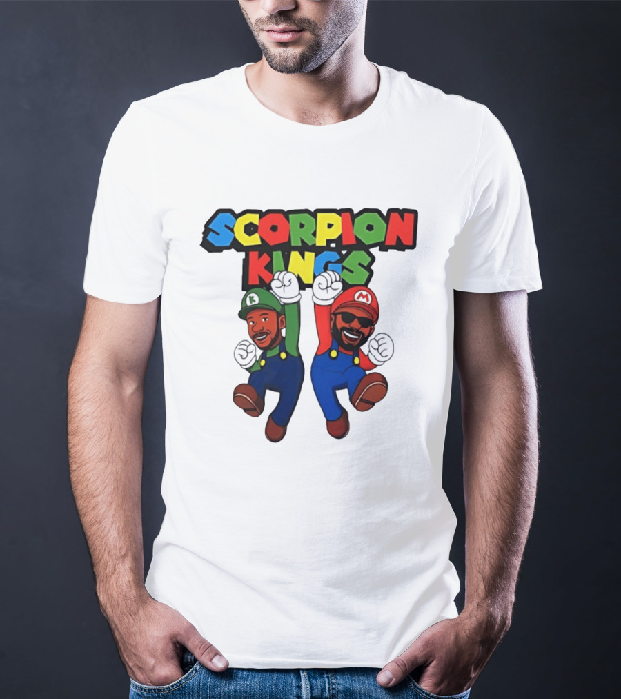 Scorpion Kings Kabza De Small And DJ Maphorisa Mario T-Shirt