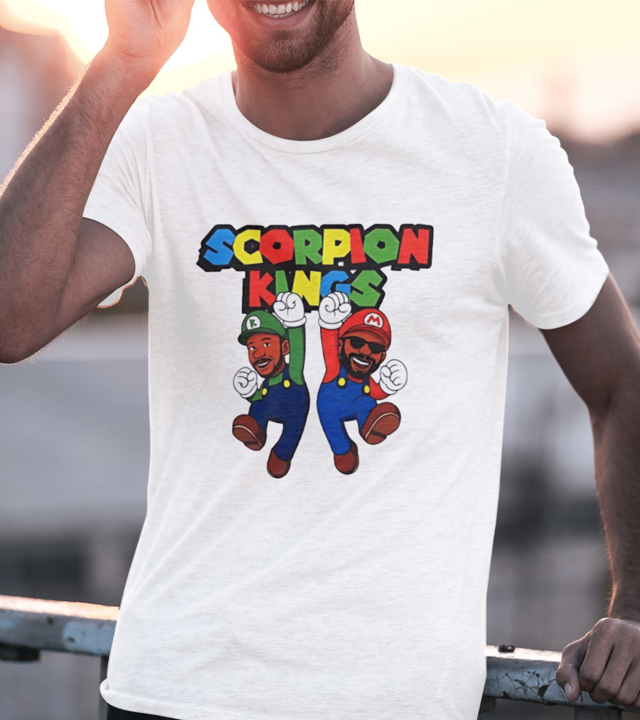 Scorpion Kings Kabza De Small And DJ Maphorisa Mario T-Shirt