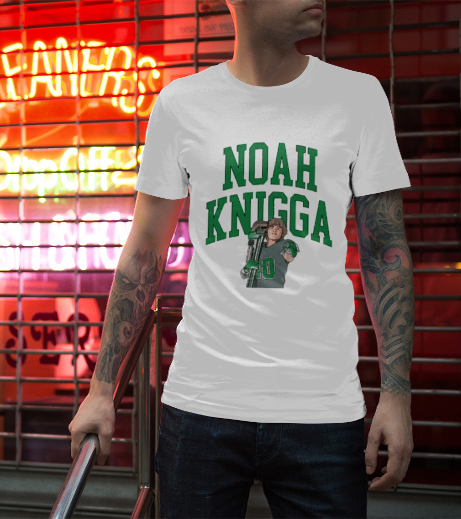 Noah Knigga Eastern Michigan Eagles Football Player T-Shirt