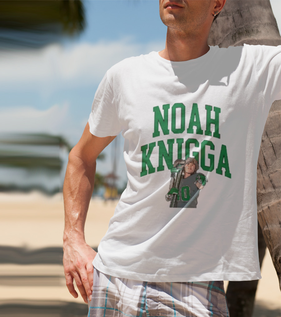 Noah Knigga Eastern Michigan Eagles Football Player T-Shirt
