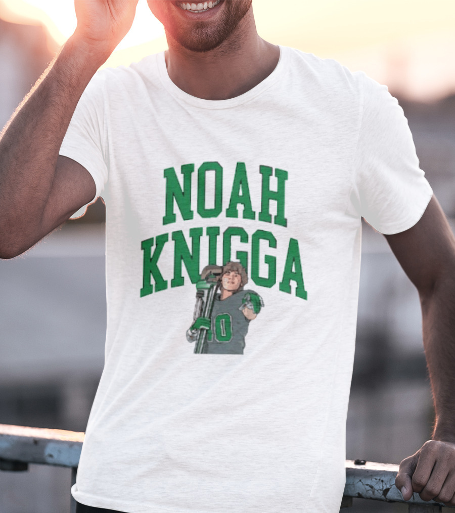 Noah Knigga Eastern Michigan Eagles Football Player T-Shirt
